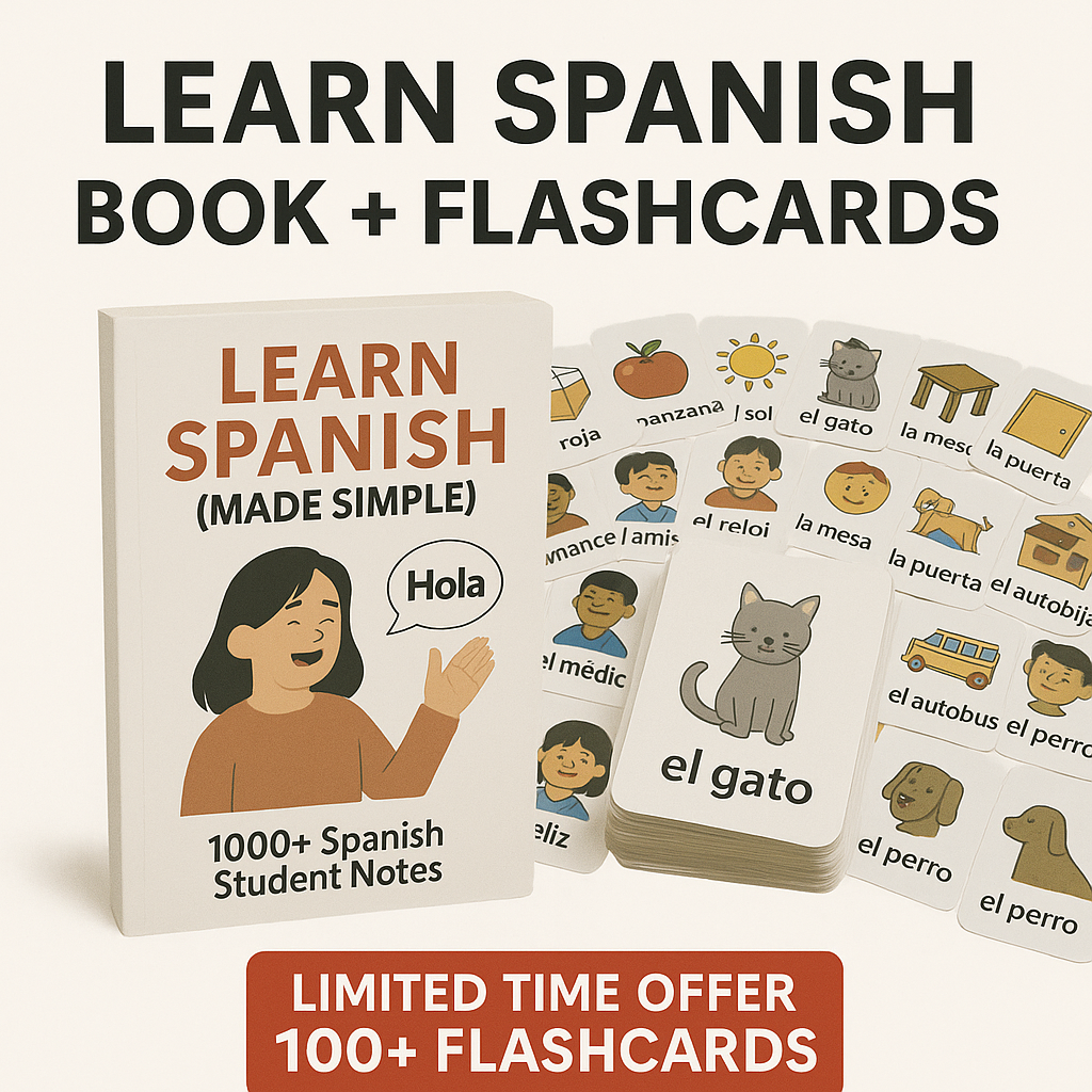 1000+ Spanish Student Notes