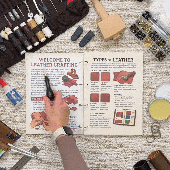 1.000+ Free Leather Crafting Notes