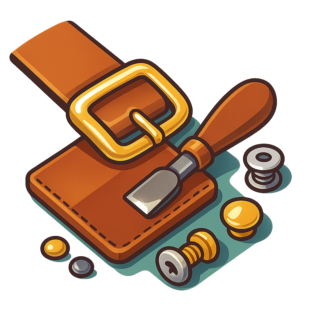 Leather Hardware Essentials Cheat Sheet