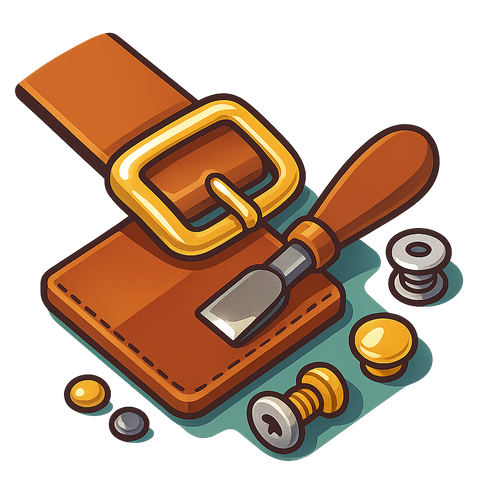 Leather Hardware Essentials Cheat Sheet